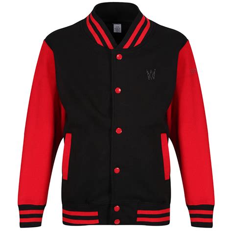red and black jacket